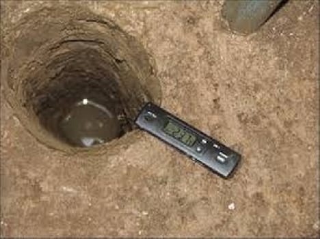 ground water level decreasing